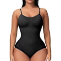 Miniatyrbild 4 av 4: Lequeen Shapewear För Kvinnor Invisible Body Shaper Slimming Belly Underkläder för viktminskning Waist trainer Magekontroll Bodysuit,beige M