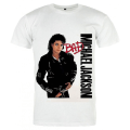 Miniatyrbild 1 av 5: Vintage Tee Vit T-shirt Retro 90-tal Michael Jackson Bad | L