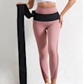 Miniatyrbild 4 av 5: Waist trainer Shaperwear Bälte Elastiskt Kvinnor Slimming Mage Wrap Resistance Bands Cincher Body Shaper Fajas Control Strap 3/4/5m,10cm Uppgradering 2m