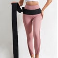 Miniatyrbild 4 av 5: Waist trainer Shaperwear Bälte Elastiskt Kvinnor Slimming Mage Wrap Resistance Bands Cincher Body Shaper Fajas Control Strap 3/4/5m,10cm Uppgradering 4m