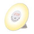 Miniatyrbild 5 av 5: Unik färgglad sovrumsvakna Rgb Led Soluppgång Simulering Väckarklocka ljus