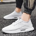 Miniatyrbild 4 av 4: Herrskor Lättviktssneakers som andas Löparskor 2C009 White 37