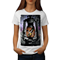 Miniatyrbild 1 av 3: Loud Bird Lantern T-shirt för kvinnor S