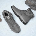 Miniatyrbild 3 av 5: Herr vandringsskor Andas sneakers Halkfria utomhussnöskor 2J2396 Gray 43