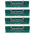 Miniatyrbillede 1 af 5: 4x Ddr3 Laptop So-dimm Til Desktop Dimm Memory Ram Connector Adapter Ddr3 Ny Adapter Of Laptop Inte
