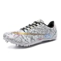 Pikkukuva 1 / 5: Miesten yleisurheilukengät Spikes Track Race Jumping Tennarit Professional Running Nail Spikes Kengät Hj259 White 37