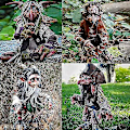 Miniatyrbillede 2 af 3: Have Big Goblin Håndlavet Harpiks Dekorativ Skulptur Havenisse Havedekoration til hjemmet
