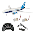 Miniatyrbild 1 av 5: DIY EPP Fjärrkontroll Flygplan RC Drone 787 Fixed Wing Plane Kit Toy ZUAN Dual Battery