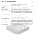 Miniatyrbillede 4 af 5: 12in1 Usb-c Harddisk kabinet Docking station til Mac Mini M1/m2 kabinet Jy
