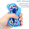 Miniatyrbild 2 av 5: Case för Bitzees Interactive Digital Pet Toy Protective Hud Sleeve with Lanyard for Bitzee Virtual Electronic Pets Accessories Blue