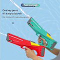 Miniatyrbild 2 av 5: 2023 nya elektriska vattenpistoler för vuxna barn, kraftfull automatisk vattenpistol, vattenblåsare skytte utomhus strand poolleksaker Electric Operated C
