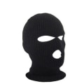 Pikkukuva 2 / 5: Uusi 3-reikäinen kokokasvohiihtomaski cap Balaclava hupullinen pipo lämmin taktinen hattu Double hole gray