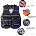 Pikkukuva 2 / 5: 2er Taktische Weste Jacke Set Nerf N-strike Elite Set,kinder Nerf Weste,taktische Weste, Nerf