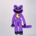 Pikkukuva 2 / 5: CatNap Pehmolelu - Smiling Critters Pehmot Täytetty Eläin Tyyny Nukke Lelut - PP Luku 3 Deep Sleep Peli Fanien Suosikit 30cm Purple