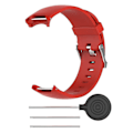 Miniatyrbillede 4 af 4: Silikone armbåndsurrem til Garmin Approach S3 Red
