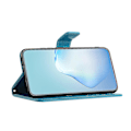 Miniatyrbillede 3 af 5: For Honor X6a 4g Owl Tree Imprinted Pu Læder Stand Wallet Case Fuld beskyttelse Telefon Cover Blue