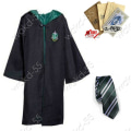 Miniatyrbild 5 av 5: Harry Potter Magic dräkt Cosplay Dräktmantel Barnens rollspel Slytherin greenTie s