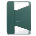 Miniatyrbild 3 av 5: För Samsung Galaxy Tab A9+ 360 Rotation Transparent Smart case med tangentbord Dark Green