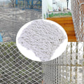 Miniatyrbillede 3 af 4: Børn Sikkerhedsnet Bygger Reb mod faldende Net Nylon Net Balkon Vindue Trappe Beskyttelse Sikker Hegn Baby Kat Hund 1x6m