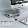 Miniatyrbillede 5 af 5: 12in1 Usb-c Harddisk kabinet Docking station til Mac Mini M1/m2 kabinet Jy