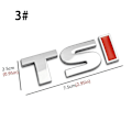 Pikkukuva 1 / 5: Aqtqaq 1kpl 3d Metal Tsi Auton sivulokasuoja Taka tavaratilan tunnus Merkkitarra Tarrat, universal Autotarvikkeet Koristetarrat Type-3