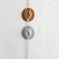 Macrame Hat Hangers Boho Hat Hangers For Wall Bohemian Women Hat Rack Hat white 130cm