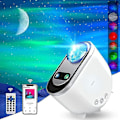 Miniatyrbillede 1 af 5: Northern Lights Star Projector, Aurora Projektorer Galaxy Star Projector 6 White Noise Starry Sky Moon Lamp_k05