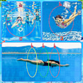Miniatyrbild 4 av 5: Dykleksaker 15 Pack, Pool Dykringar Leksaker för barn Leksaker Simbågar Set