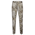 Miniatyrbillede 3 af 3: Fxiaoxian mænds 2 stk leopardprint jakkesæt med én knap med blazer og bukser M