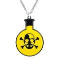 Miniatyrbillede 1 af 5: Smykker Tv Breaking Bad Ba Br Nøglering Kemisk Symbol Heisenberg Mask Walter Cosplay Pendant Nøglering Nøglering E