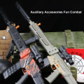 Miniatyrbild 2 av 5: Realistisk leksakspistol för Nerf Guns Dart Automatisk prickskyttegevär med skop