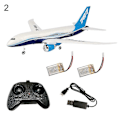 Miniatyrbild 4 av 5: DIY EPP Fjärrkontroll Flygplan RC Drone 787 Fixed Wing Plane Kit Toy ZUAN Dual Battery