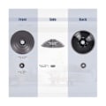 Miniatyrbillede 5 af 5: Udskiftning af kuglehjul til V6 V7 V8 V10 V11 V12 DC58 Støvsuger 35W 50W Direct Drive Cleaner Head Hjul Dele gray