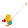 Miniatyrbillede 2 af 5: Træ Push Along Walking Legetøj, Småbørn Push Toy, Træ Børn Walking, Walking Småbørns Legetøj til indendørs kravle duck Multi