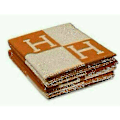 Miniatyrbild 3 av 4: Newwool Cashmere Pläd filtar Kudde Soffa Sängkläder Sjal Julpresent Orange