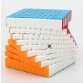 Miniatyrbild 2 av 3: Cubing Classroom Moyu 9x9 Stickerss Speed ​​Cube Mofang Jiaoshi Meilong 9x9 Magic Cube (mf9 Update Version)