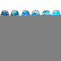 Pikkukuva 3 / 5: 4 cps 3D-valokuvaus vedenalainen seinätarra Kylpyhuone Sea Life Animal Decal -vinyylijuliste, 100 % uusi F
