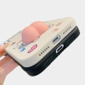 Pikkukuva 3 / 5: Söpö 3D-sarjakuva Peach Corgi hip phone case iPhone 14 Pro Max/13/12/11/SE/XR/XS/X/8Plus/7/6S -puhelimelle Red iPhone13Pro Max