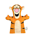 Pikkukuva 1 / 5: Sarjakuva Disneyn eläin käsinukke vanhemman ja lapsen interaktiivinen hahmo pehmonukke lelu toddler varhaiskasvatus lasten lahja[HK] Tigger 26*15*5cm
