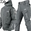 Miniatyrbillede 5 af 5: Herre taktisk vindtæt vandtæt jakke Special Forces Soft Shell fiskedragt Herre Army Combat Bukser Herre fiskejakker 3xL Jackets 06