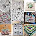 Miniatyrbillede 4 af 5: Træblokeringsbræt til strikning Granny Square Blocking Board Blocking Boards Stangstifter & stangstabilisator