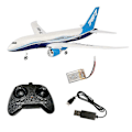 Miniatyrbild 1 av 5: DIY EPP Fjärrkontroll Flygplan RC Drone 787 Fixed Wing Plane Kit Toy ZUAN One Battery