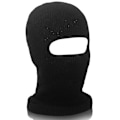 Pikkukuva 5 / 5: Uusi 3-reikäinen kokokasvohiihtomaski cap Balaclava hupullinen pipo lämmin taktinen hattu Double hole gray