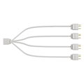 Miniatyrbillede 1 af 5: Argb splitterkabel 5v 3 pin til gamere og pc-entusiaster Multi-interface Fq one to four