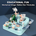 Miniatyrbillede 5 af 5: Kids Gift Baby Car Adventure Game Manual Rail Tog Track Legetøj til børn Uddannelseslegetøj Multi-color
