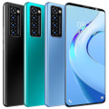 Pikkukuva 5 / 5: Uudet R6 Arrival 5g-älypuhelimet 12ab Ram+512gb Rom Android 10.1 Os 80mp Quad Camera 5.8" tuumaa 4k Fhd+ Grenn