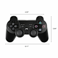 Miniatyrbild 5 av 5: För Ps3 Wireless Bluetooth 30 Controller Game Handle Remote Gamepad Stock Green