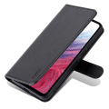 Miniatyrbillede 5 af 5: Til Samsung Galaxy A55 5G Læder Taske Pung Telefon Cover Magnetisk lås Black