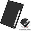 Miniatyrbillede 4 af 5: Smart læder tablettaske til Samsung Galaxy Tab S9 Fe Black