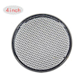 Pikkukuva 1 / 5: 1/2/3/4/5/6 tuuman musta auton kaiutinritiläverkko mesh sarvi cover ympyräkotelo verkko tee itse - koristetarvikkeet 4inch